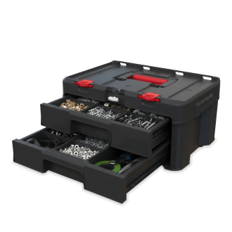 Skriňa na náradie Stack`N`Roll, 2 zásuvky - KETER