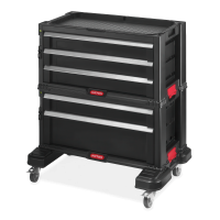 Komoda na náradie, 5 zásuviek - KETER