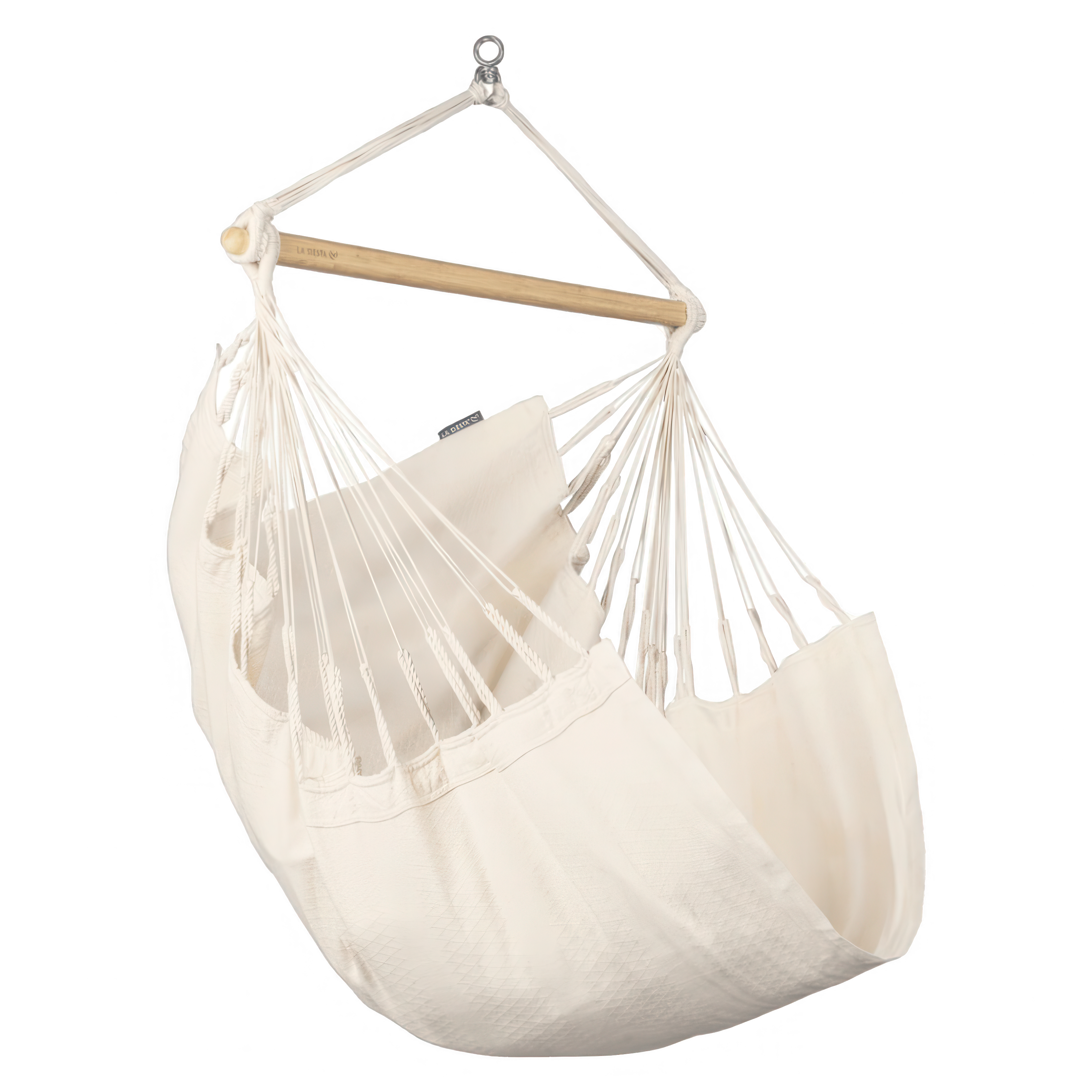 HABANA Basic Latte hojdacie kreslo z organickej bavlny - LA SIESTA