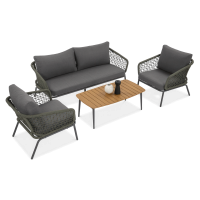 Záhradný set ROMA CAFFE Hunter Green - FURRORE