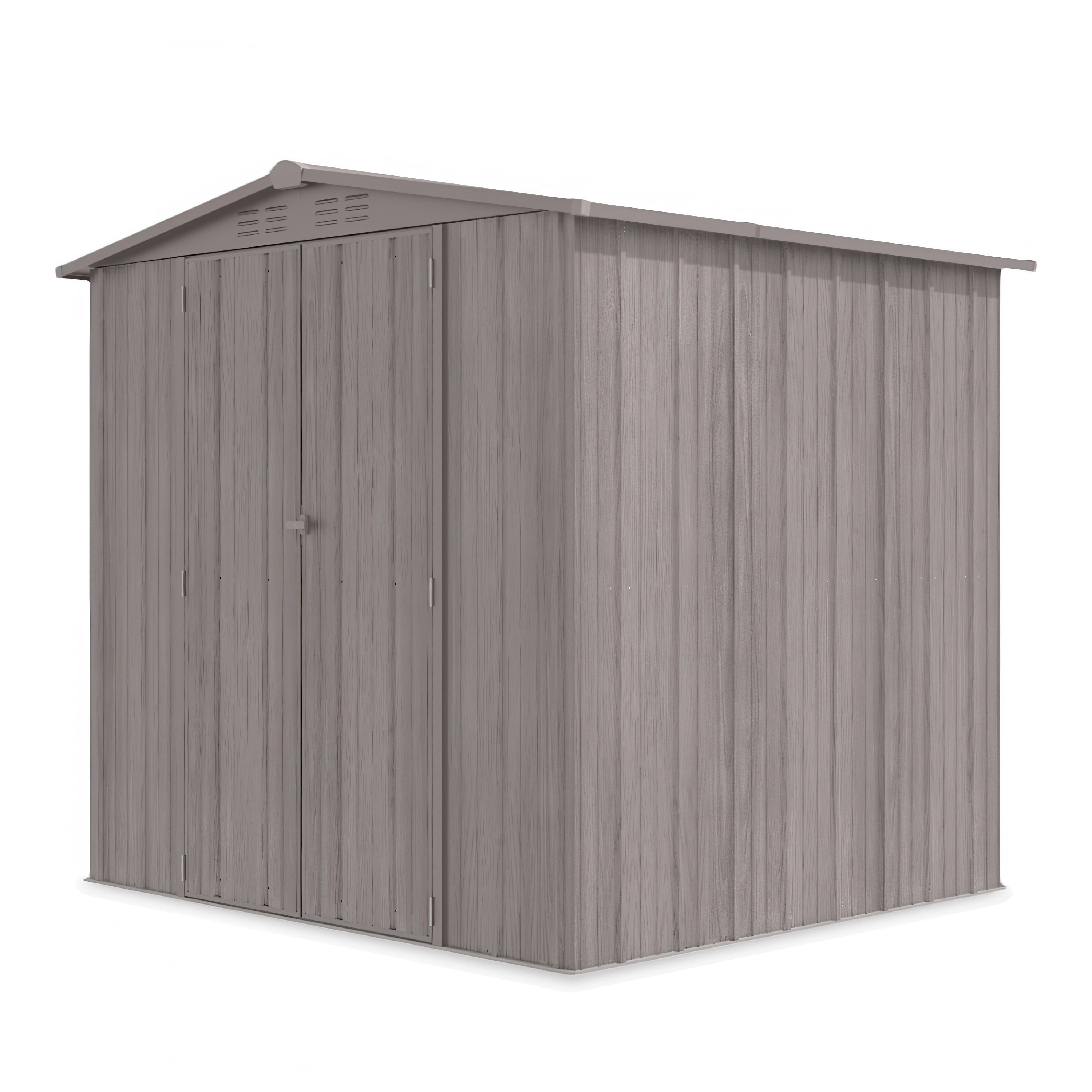 RICHMOND Prístrešok na náradie z ľahkého dreva 228x202 Svetlé drevo s lampou - HARDMAISTER