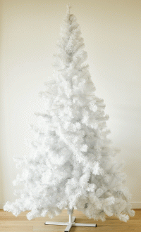 ALABASTER umelá borovica výška 150 cm, biela