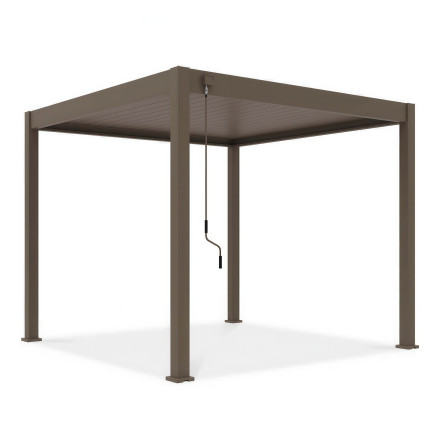 Terasová pergola ELEGANCE 3x3 Taupe - Gutroof