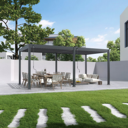 Pergola ogrodowa ELEGANCE 3x6 Anthracite - Gutroof