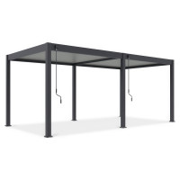 Hliníková pergola Gutroof ELEGANCE 3x6 m antracit
