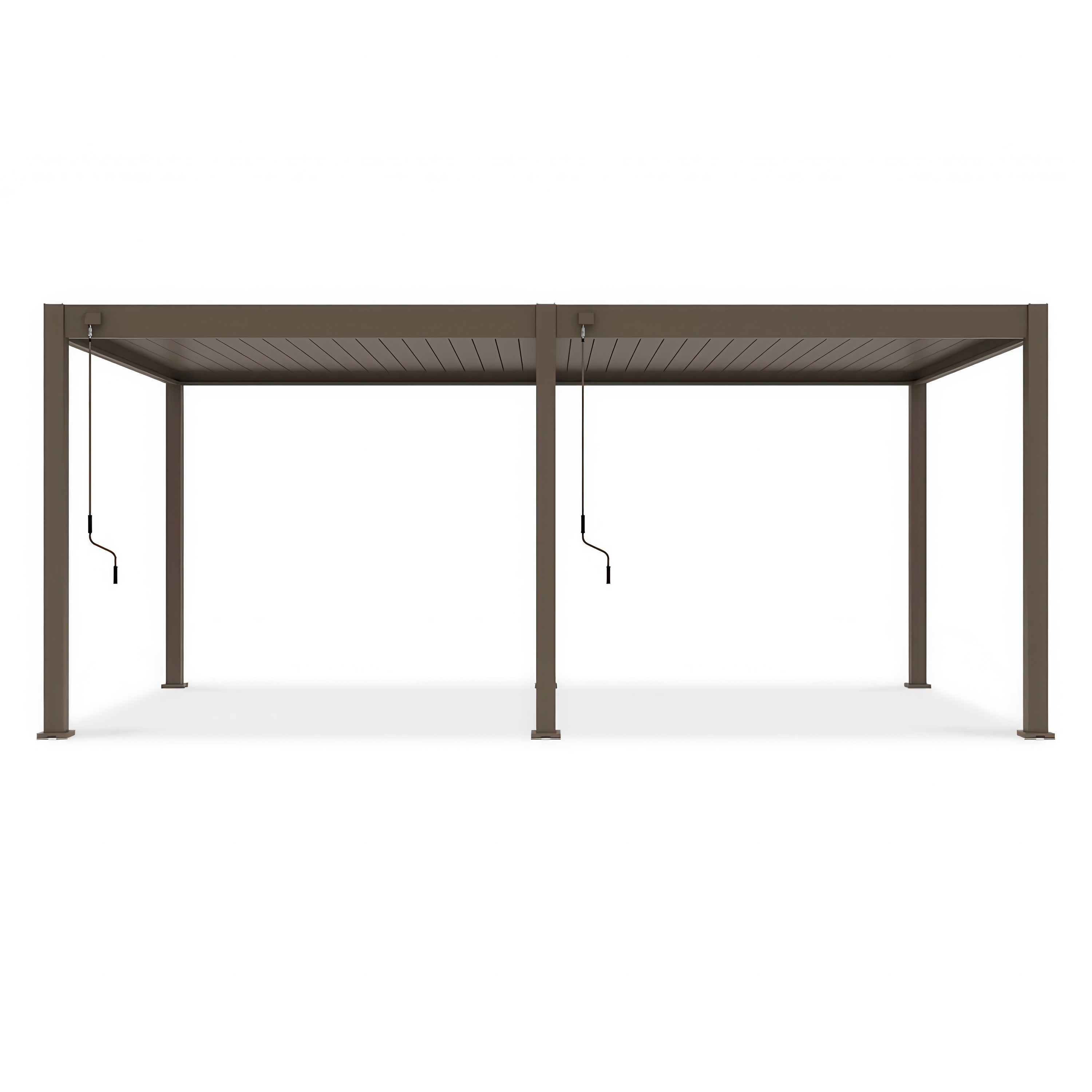 Záhradná pergola ELEGANCE 3x6 Taupe - Gutroof 