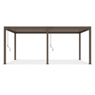 Záhradná pergola ELEGANCE 3x6 Taupe - Gutroof