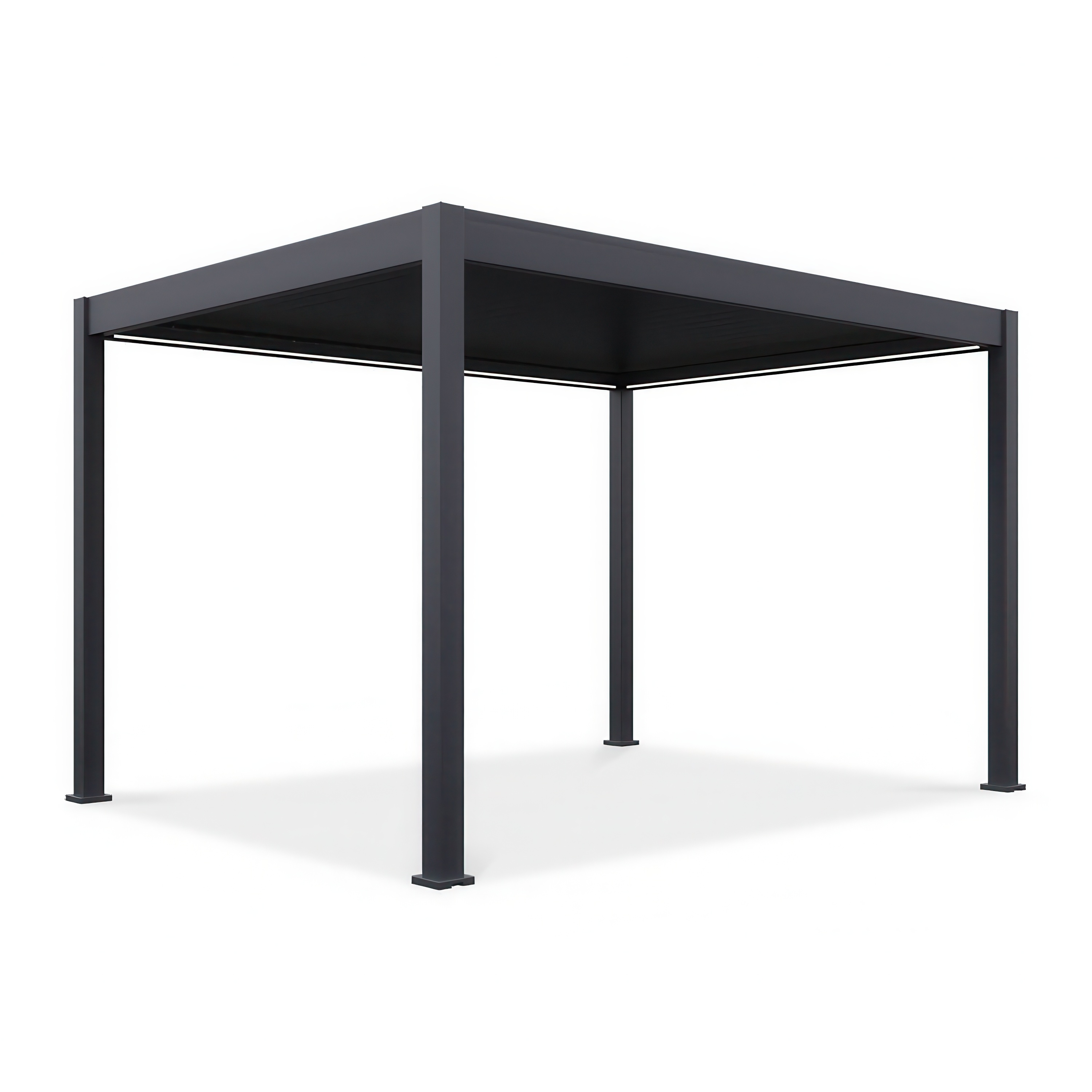 ELEGANCE AUTOMATIC 3x4 automatická pergola s LED osvetlením Antracit - Gutroof