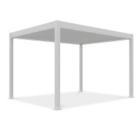 ELEGANCE AUTOMATIC 3x4 automatická pergola s LED osvetlením Biela - Gutroof