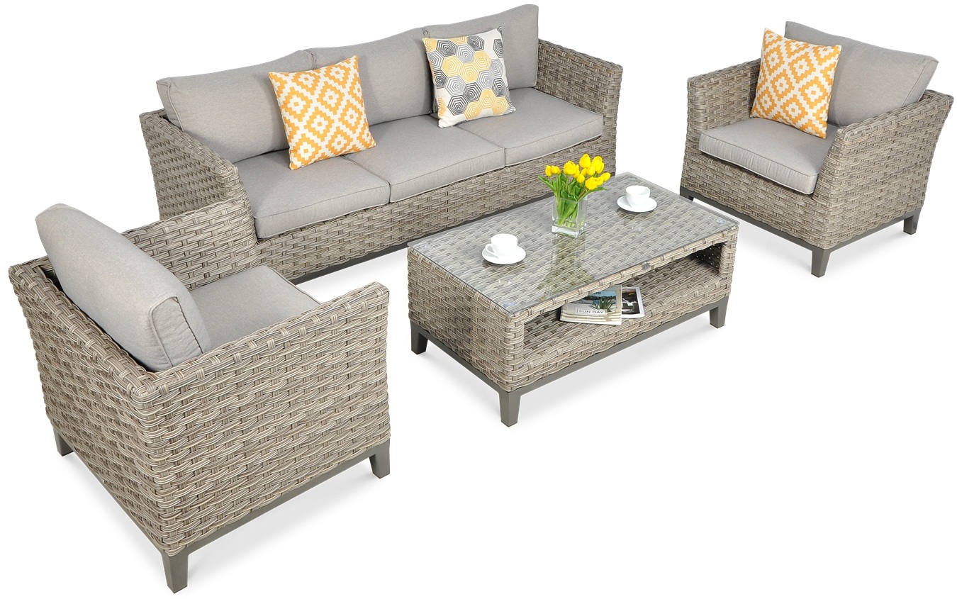 Technorattan nábytok MALAGA CAFFE Béžová