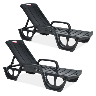 Lehátko FLORIDA Grafit 2ks - KETER