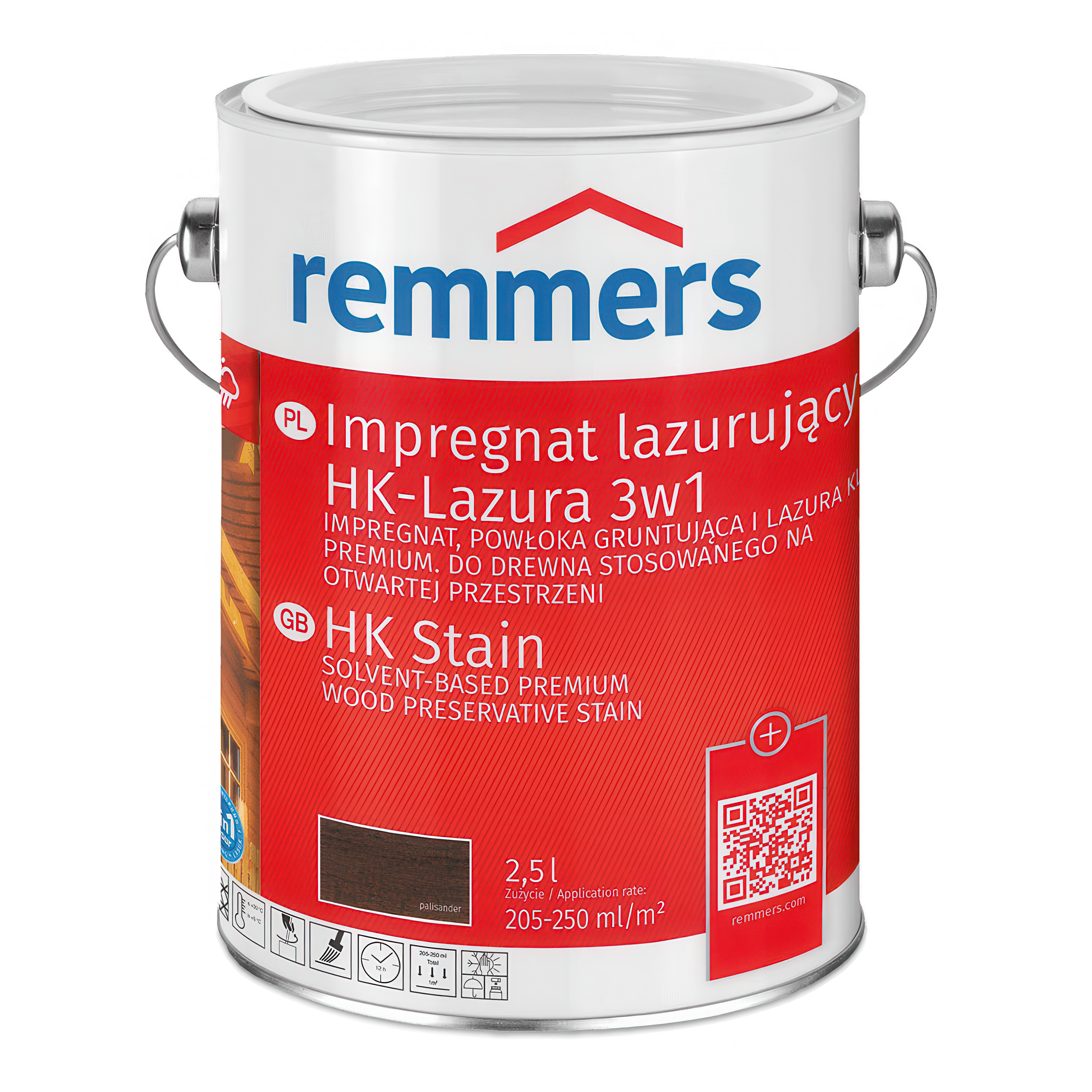 palisandrowy impregnat w wiaderku