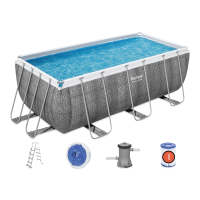 Nadzemný bazén so súpravou Power Steel 4,1 x 2 x 1,22 m - BESTWAY 56722