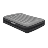 Matrac TRITECH QUEEN 2x1,5 m s antibakteriálnym poťahom a pumpou - Bestway 67403