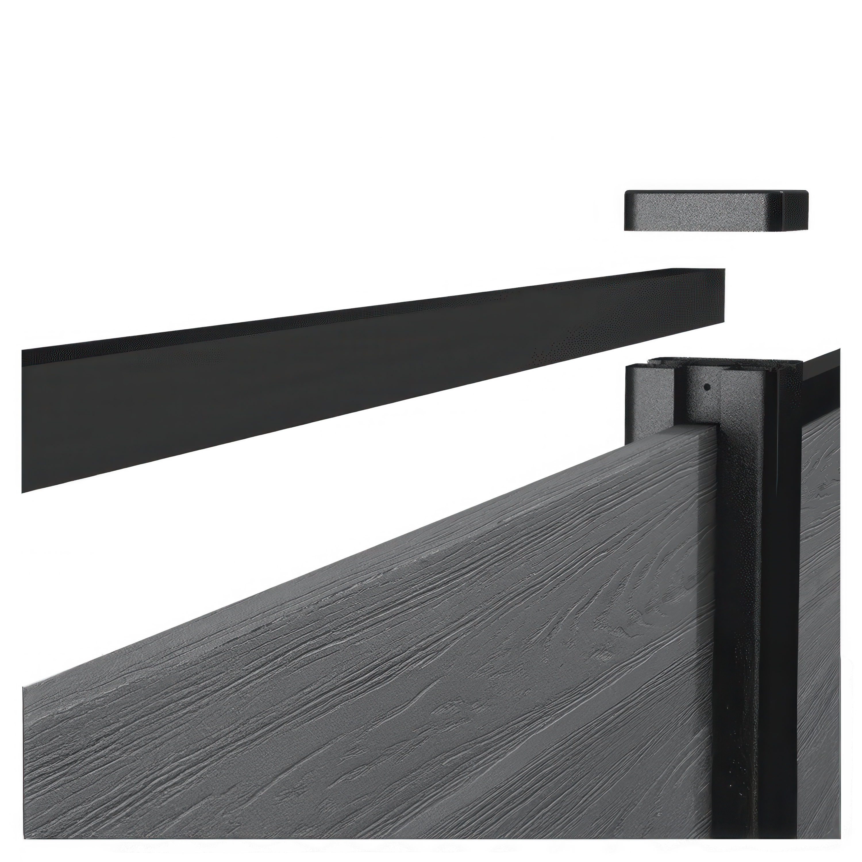 Hliníkový plotový zábradlie - Keter