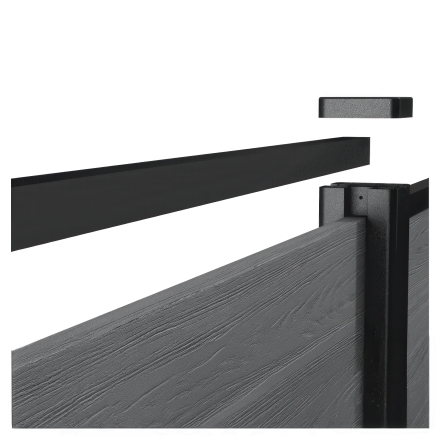 Hliníkový plotový zábradlie - Keter