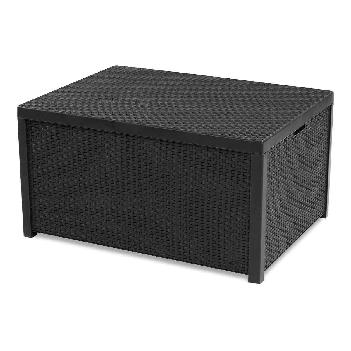 Stół posiadający funkcjonalność pudełka, dzięki któremu pomieścimy podręczne akcesoria ogrodowe