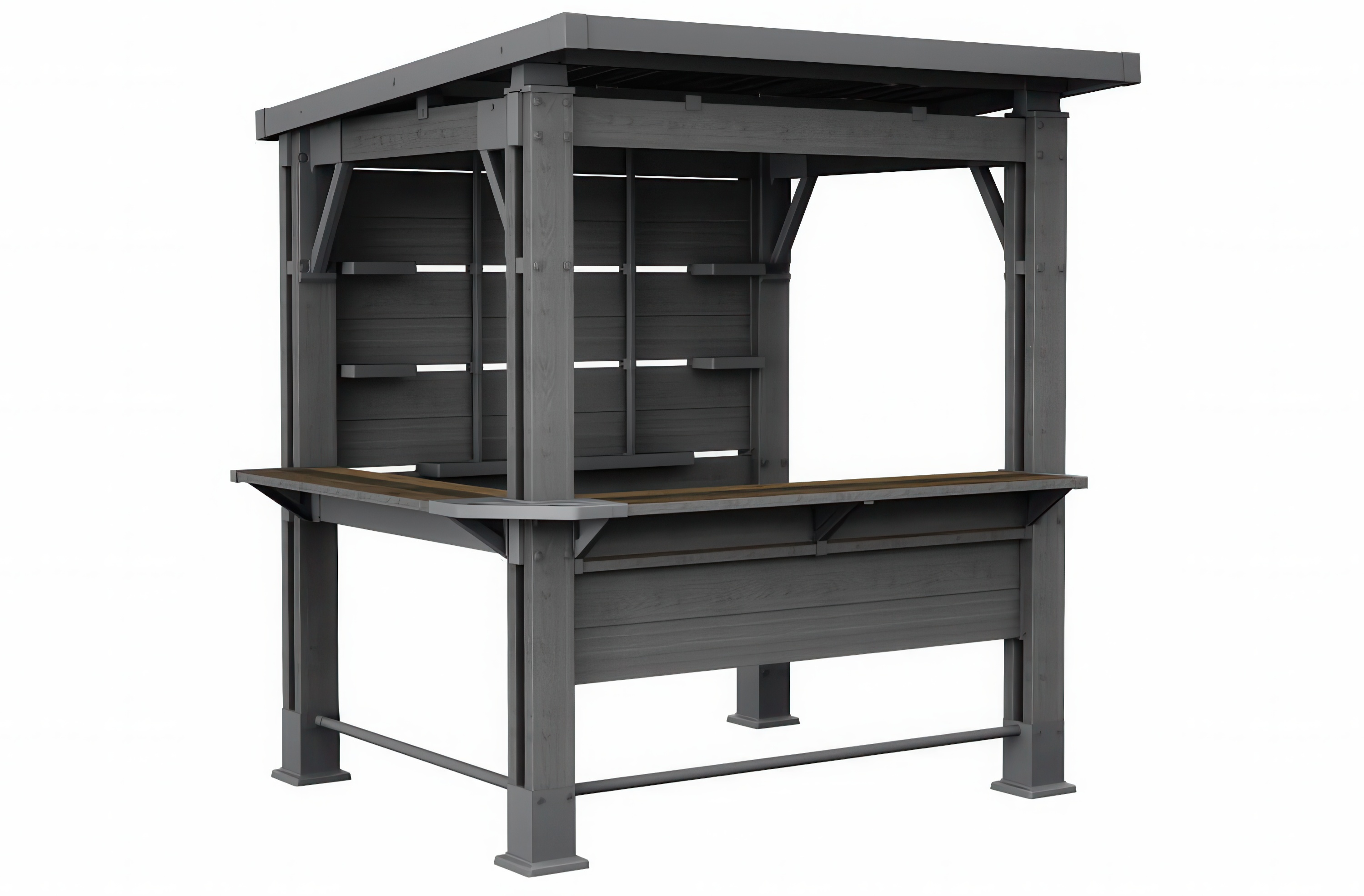 Bar Gazebo BAR OGRODOWY Graphite Keter