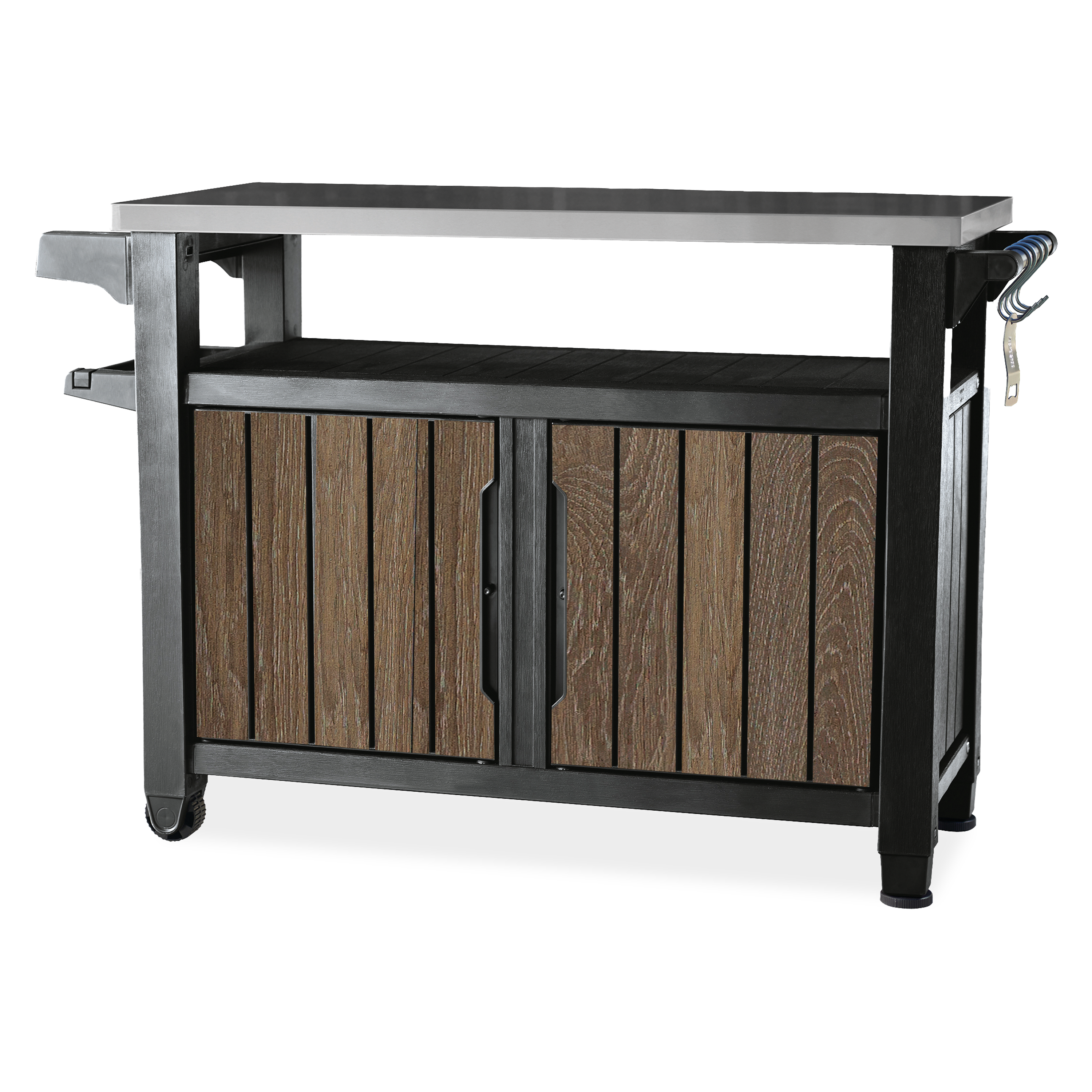 Záhradný bar DECO UNITY XL 207L Walnut - Keter