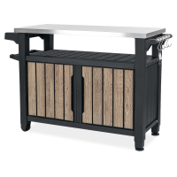 Záhradný bar s úložným priestorom DECO UNITY XL 207L Ashwood - Keter