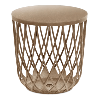 Uniqubo Eco Drevený košík 45x45x45cm, príroda ECO- PROSPERPLAST