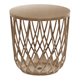 Uniqubo Eco Drevený košík 45x45x45cm, príroda ECO- PROSPERPLAST