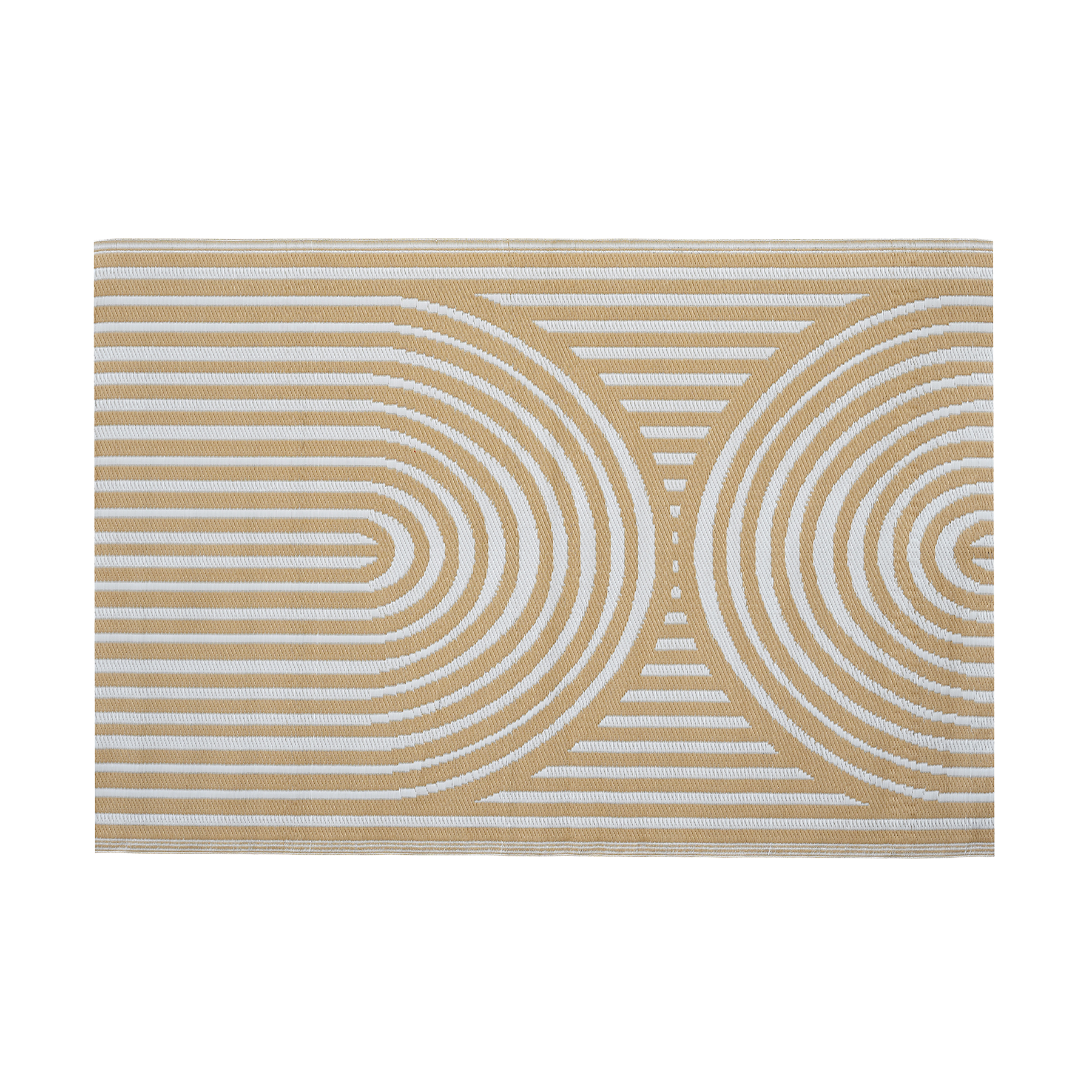 Vonkajší koberec na balkón 160x230 cm Beige - MOODME