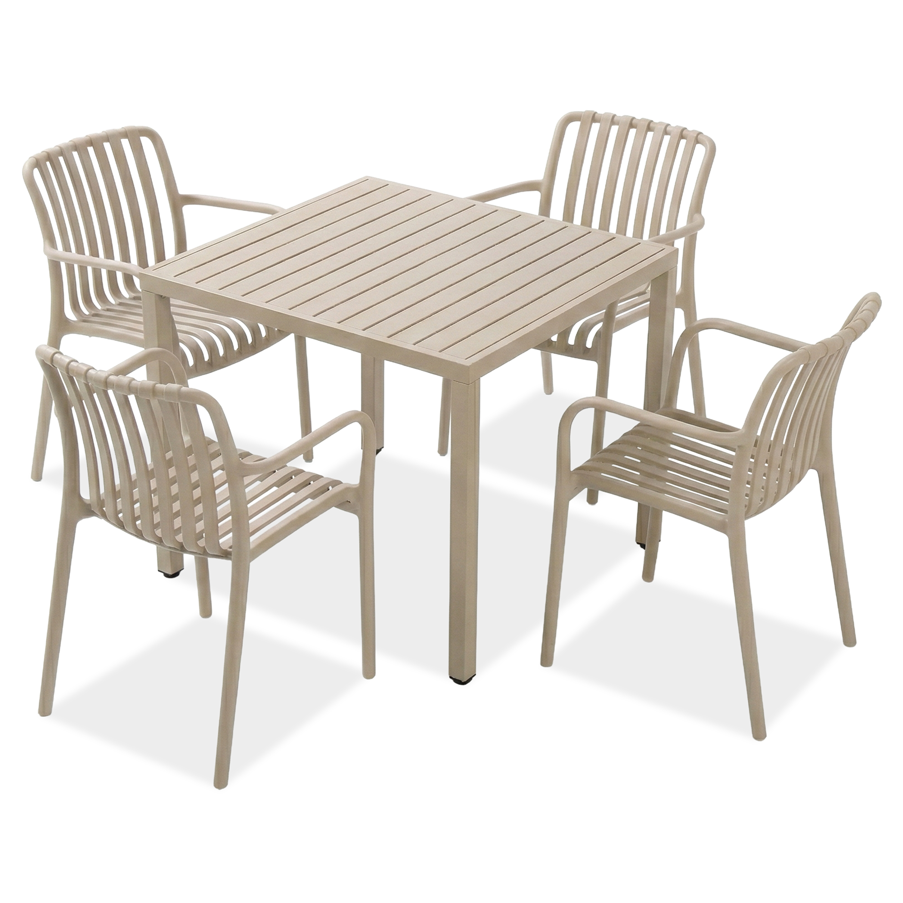 RONA/BRIS Béžový záhradný set - Bjørkka