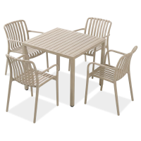 RONA/BRIS Béžový záhradný set - Bjørkka