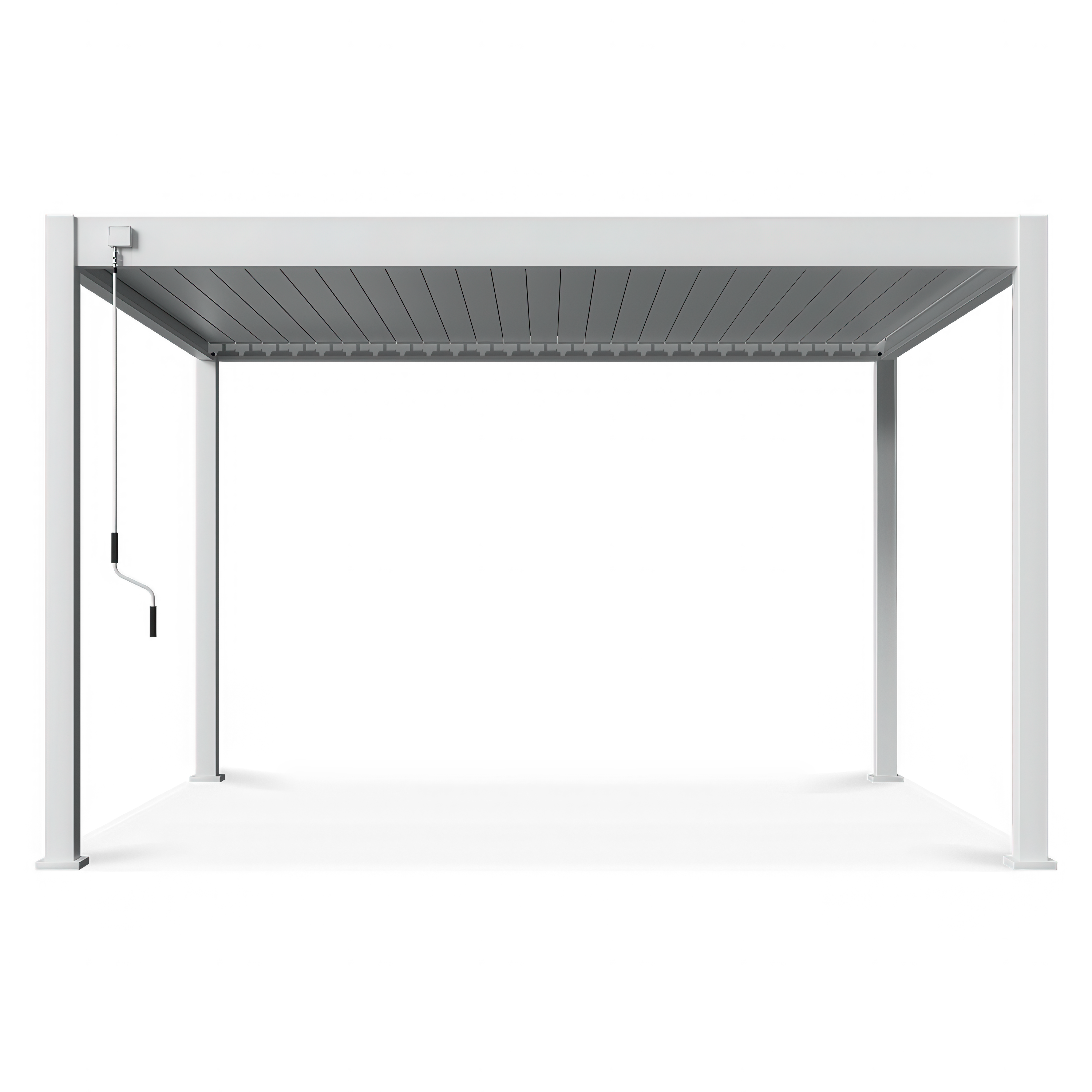 Hliníková terasa pergola DELUXE 3,6x4 White - Gutroof