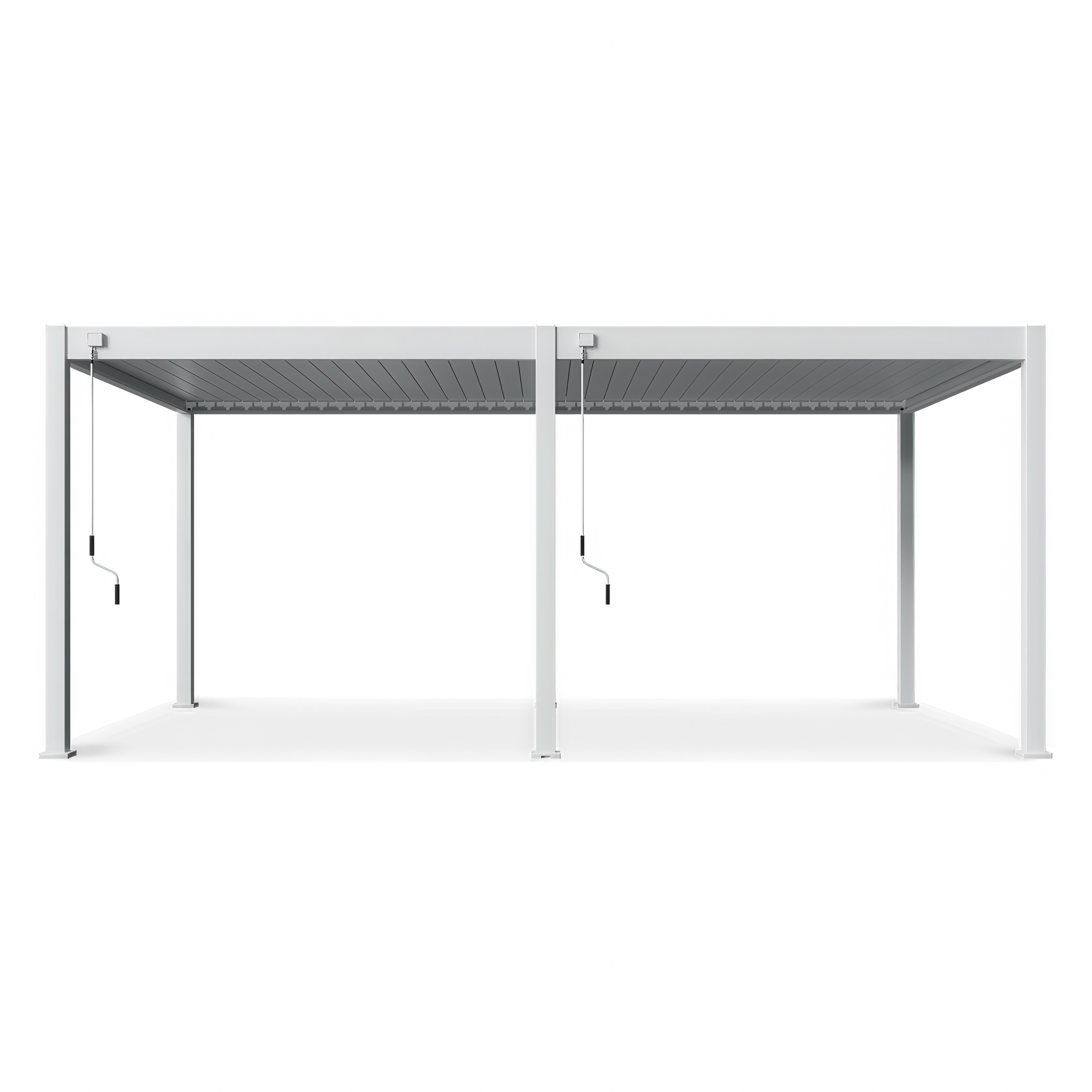 Hliníková terasa pergola 3.6x6 DELUXE White - Gutroof