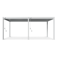 Hliníková terasa pergola 3.6x6 DELUXE White - Gutroof
