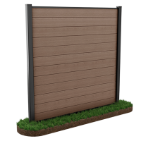 Oplotenie hnedé 1,8 x 1,8 m na upevnenie do zeme – Keter