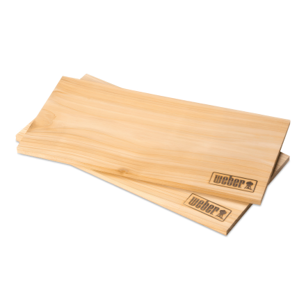 Dosky na údenie z cédrového dreva 40x15cm 2ks - WEBER