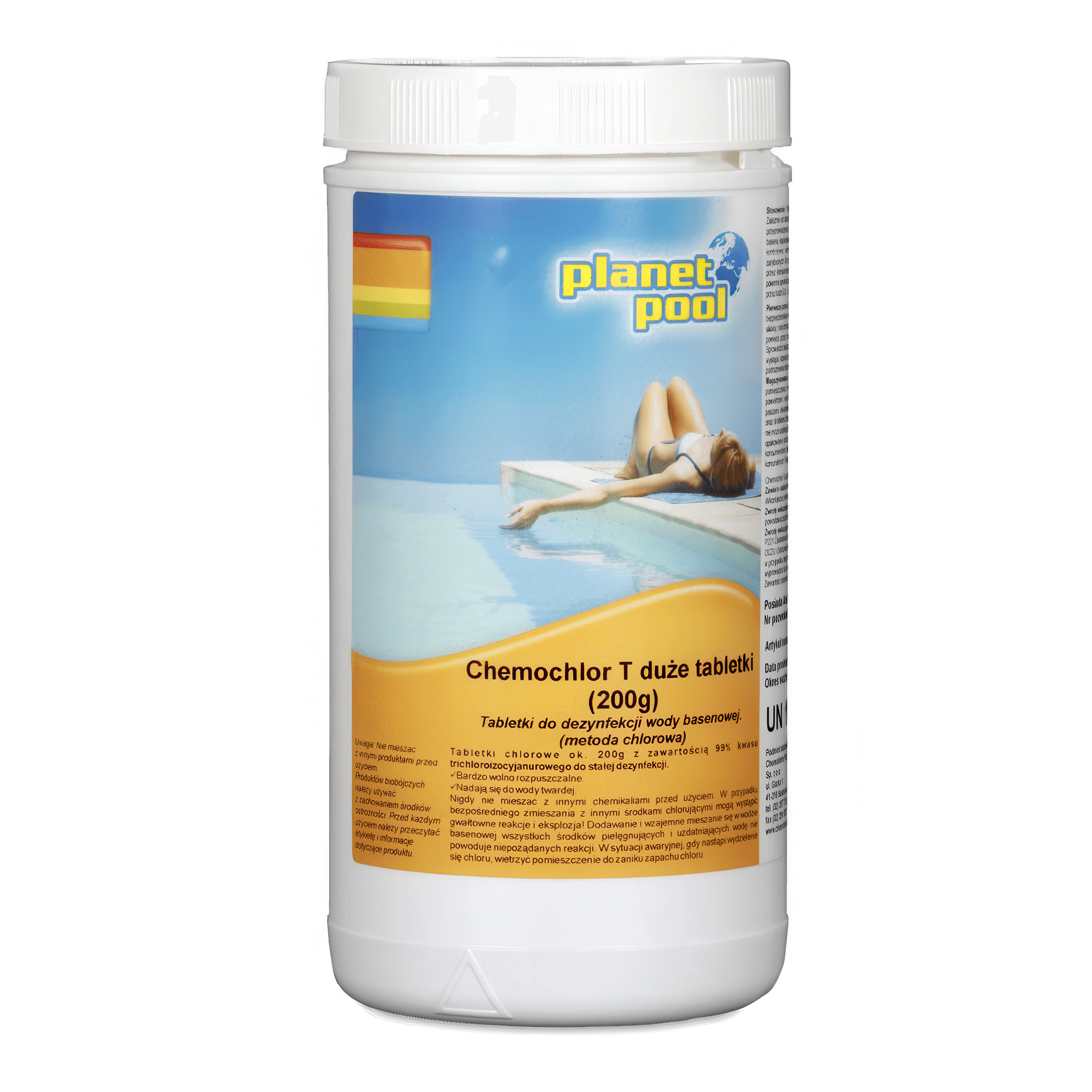 Chlór do bazéna v tabletách chemochlór T 1kg - CHEMOFORM