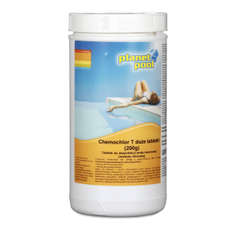 Chemochlor T 1 kg – pomaly rozpustné chlórové tablety