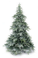 Umelý smrek MoodMe Frostine s mastencom, 210 cm