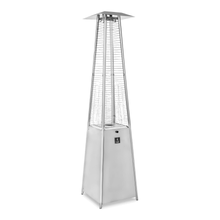 PIRAMIDA CHEOPSA Inoxový stĺpový plynový ohrievač