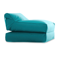 LOUNGE Tyrkysové polohovateľné a sedacie kreslo sako - Focus Garden