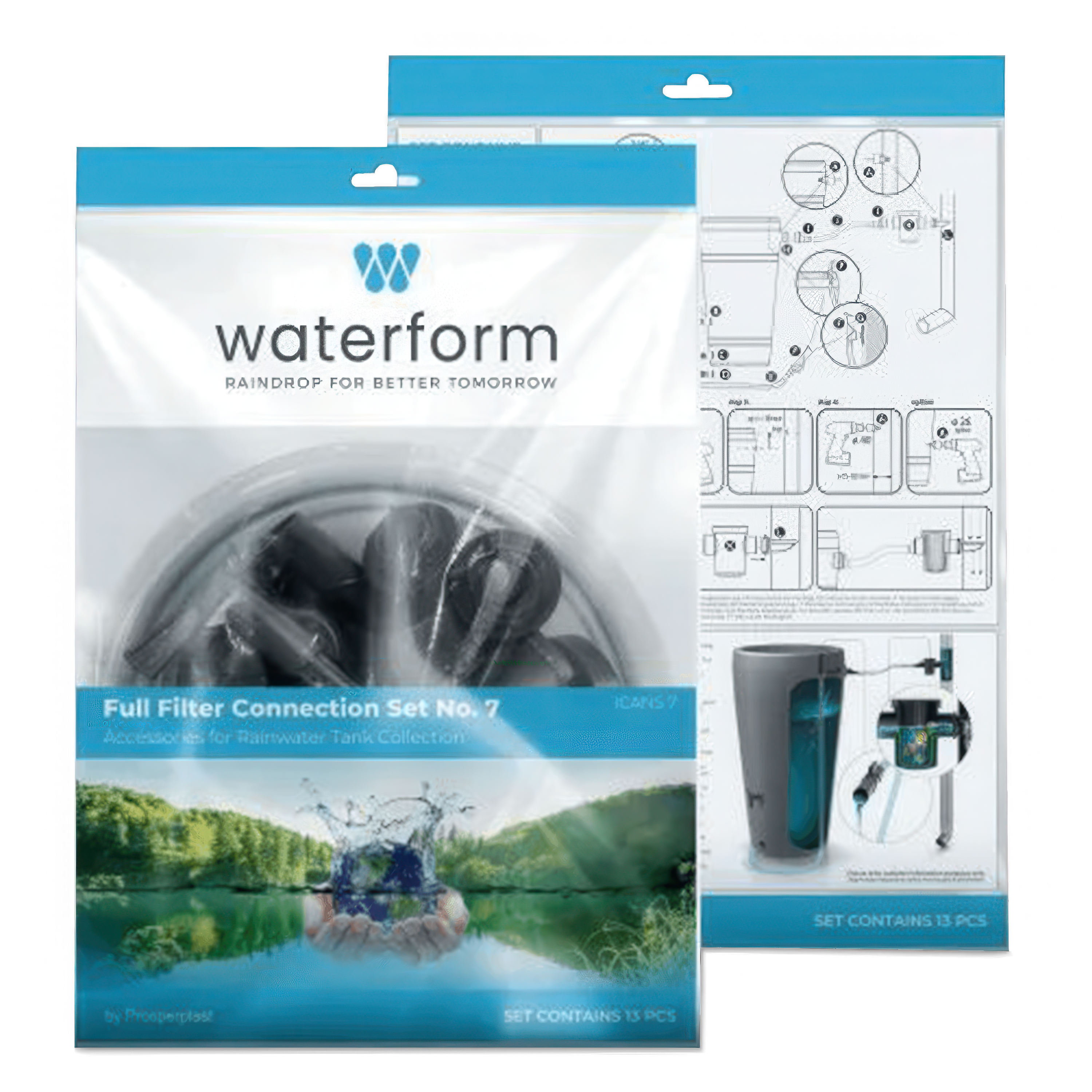 Pripojovacia sada pre zásobníky vody Icanset 7 - PROSPERPLAST