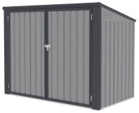 Odpadkový kôš DAVIS 173x101cm svetlosivý - HARDMAISTER