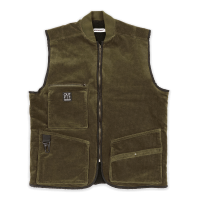 ABETE Olivine jesenná manšestrová vesta, veľkosť M - Verdemax