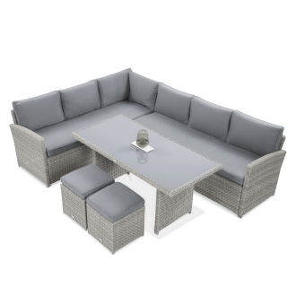 Zestaw wypoczynkowy SALO Stone Grey