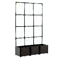 Pestovateľský box + plochý stojan GROW FLAT SET L 126x42x180cm - CULTIVO