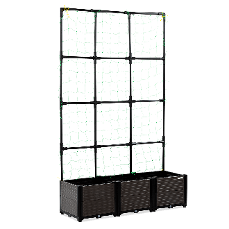 Vyvýšený záhon so stojanom Cultivo GROW FLAT SET L