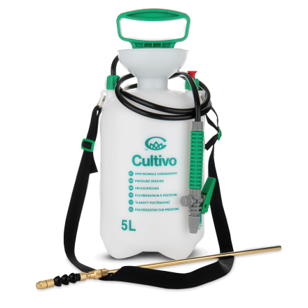 Opryskiwacz ręczny z pompką cultivo i lancą
