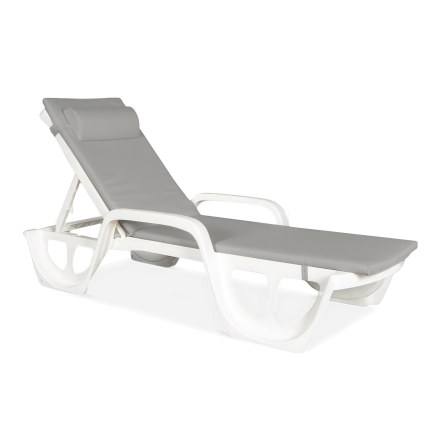 FLORIDA Šedý vankúš