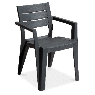 Záhradné kreslo JULIE Graphite - Keter