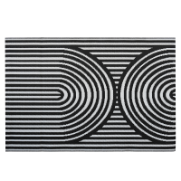 Záhradný koberec 180x270 cm Black - MOODME