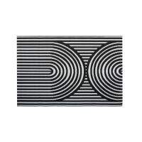 Balkónový koberec 120x180 cm Black - MOODME